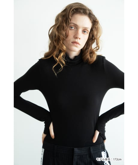タートルネックTOPS【WCJ-DO-013BLK】※10月2日以降順次発送予定