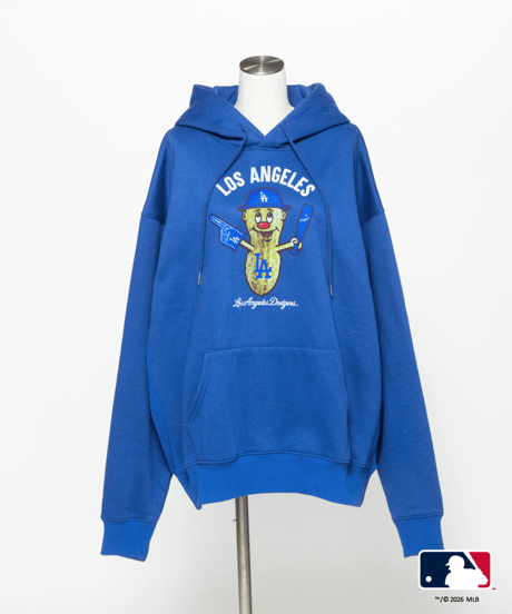 MLB HOODIE(ロサンゼルス・ドジャース)【WCJ-GC-058BLU-LAD】※8月上旬～中旬発送予定