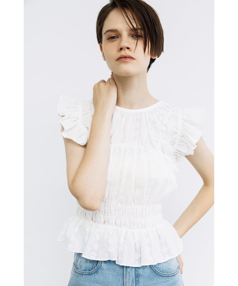 トップス DRAW DRAWERS Race 2way Tops Lace 2way Tops – draw