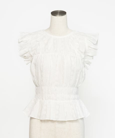 レースTOPS【WCJ-PP-152WHT】※8月下旬発送予定
