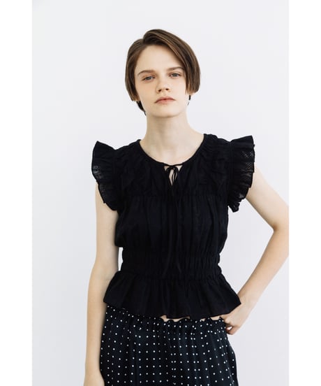 2WAYレースTOPS【WCJ-PP-152BLK】