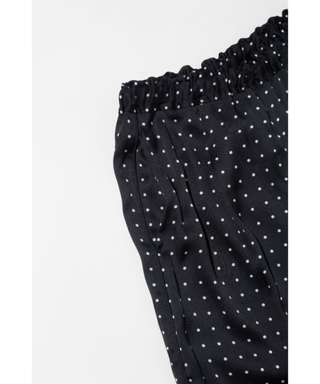 ドットワイドパンツ【WCJ-SP-021BLK】※8月下旬発送予定
