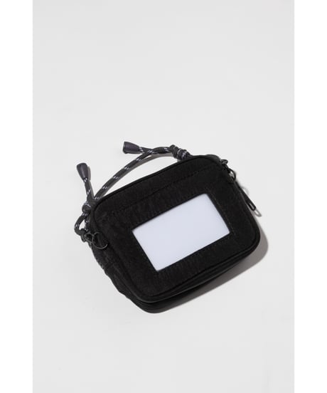 【撥水】刺しゅうマルチケース【WCJ-EV-003BLK】