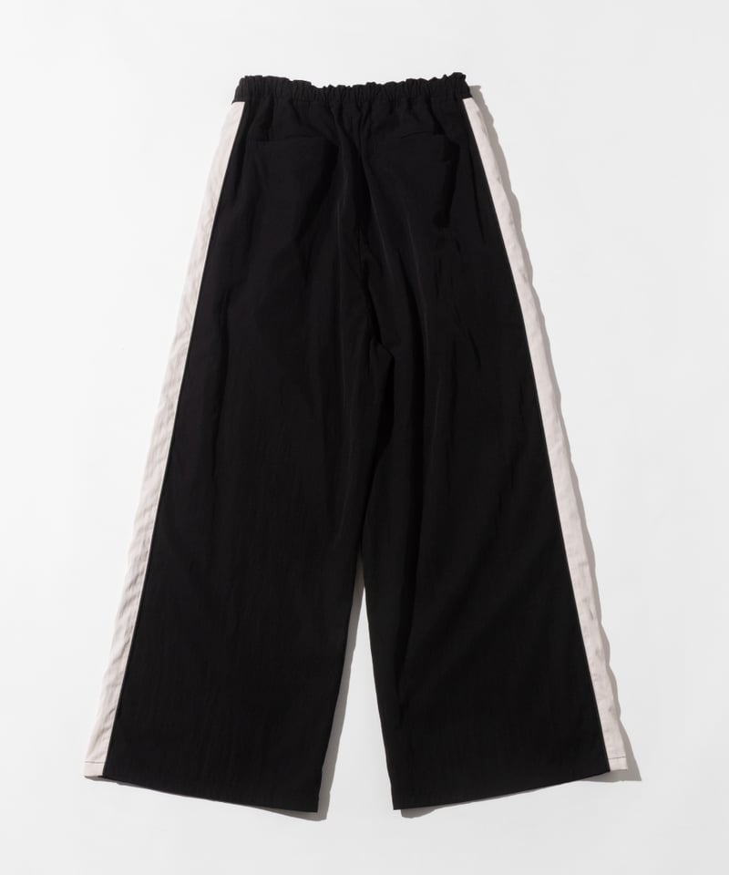 トラックワイドパンツ【WCJ-SP-022BLK】※9月上旬発送予定 | WCJ OFFICI