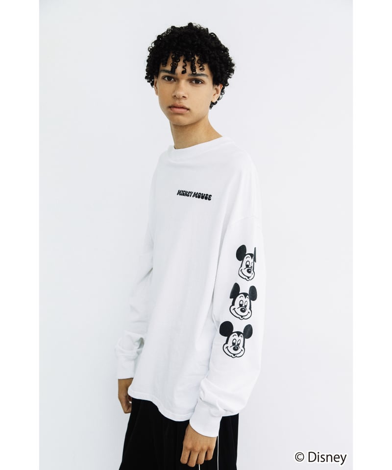 WCJ Disney / I LOVE LS TEE ロンT 新品未使用 Disney / I LOVE LS TEE(ミッキー)【WCJ-TD-049WHT01】※1