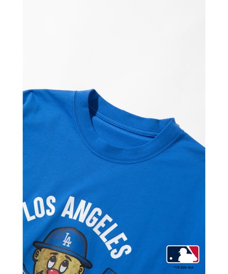 MLB TEE(ロサンゼルス・ドジャース)【WCJ-GC-038BLU-LAD】※8月上旬～中旬発送予定