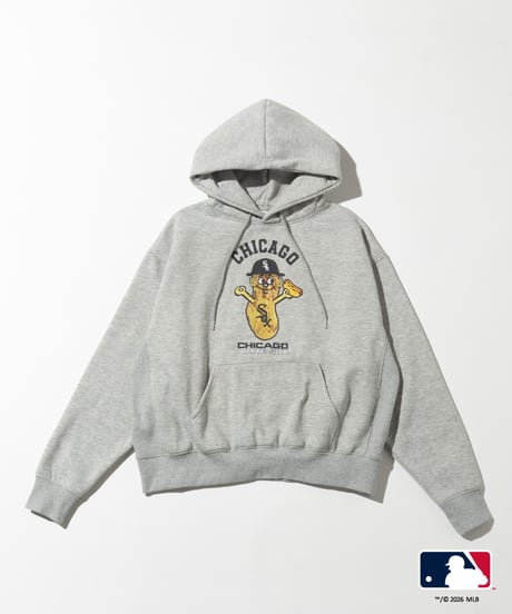 MLB HOODIE(シカゴ・ホワイトソックス)【WCJ-GC-058GRY-CWS】※8月上旬～中旬発送予定