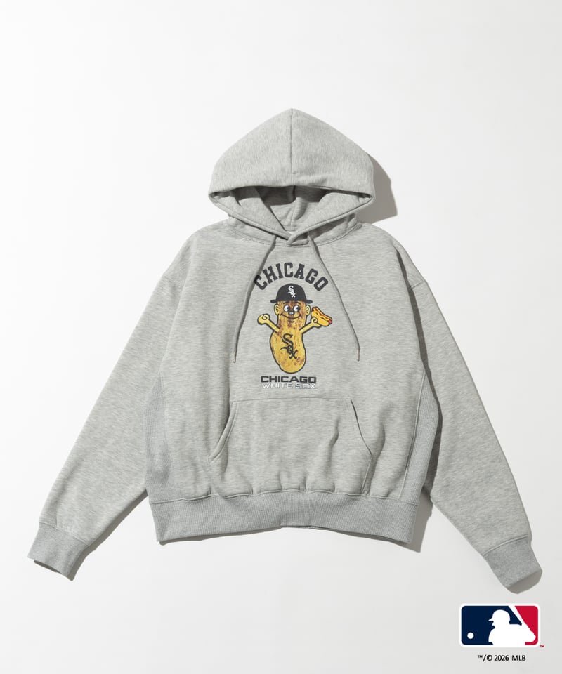 MLB HOODIE(シカゴ・ホワイトソックス)【WCJ-GC-058GRY-CWS】 | W