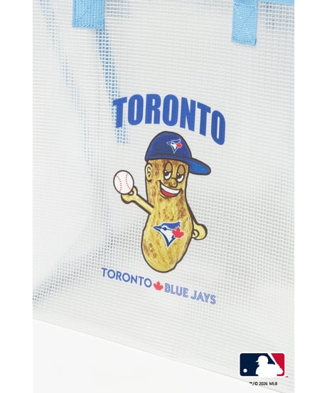 MLB PVC BAG(トロント・ブルージェイズ)【WCJ-GC-053TOR】※8月上旬～中旬発送予定