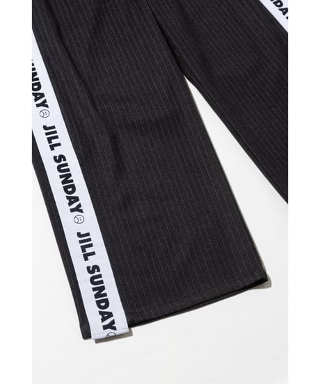 ストライプジャケット＆ストライプワイドパンツ【WCJ-SP-019BLK/WCJ-SP-024BLK】※11月上旬発送予定