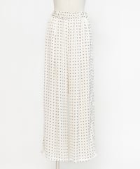 ドットワイドパンツ【WCJ-SP-021WHT】※8月下旬発送予定