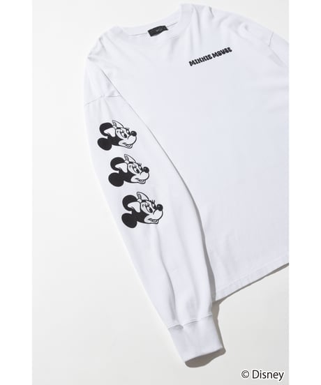 Disney / I LOVE LS TEE(ミニー)【WCJ-TD-049WHT02】※10月13日以降順次発送予定