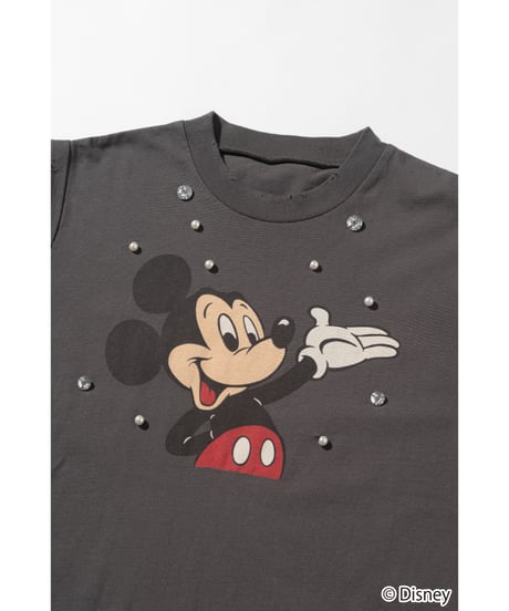 Disney / ビジューノースリーブTEE【WCJ-NA-063BLK】※8月上旬～中旬発売予定