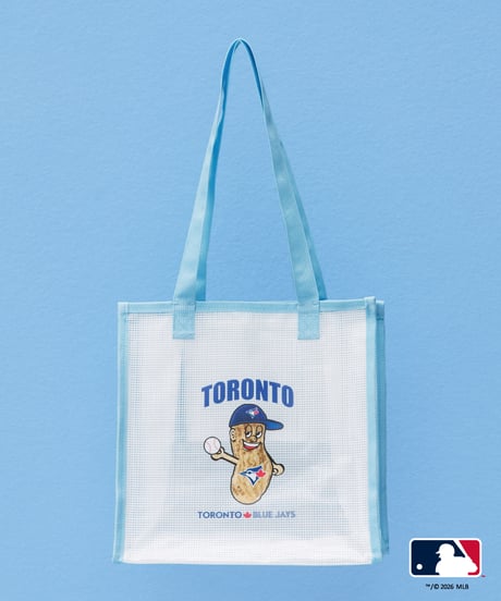 MLB PVC BAG(トロント・ブルージェイズ)【WCJ-GC-053TOR】※8月上旬～中旬発送予定
