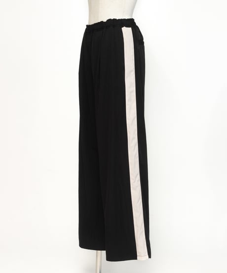 トラックワイドパンツ【WCJ-SP-022BLK】※9月上旬発送予定