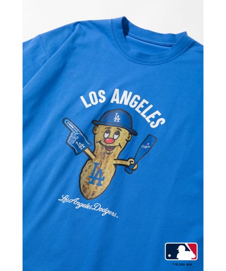 MLB TEE(ロサンゼルス・ドジャース)【WCJ-GC-038BLU-LAD】※8月上旬～中旬発送予定