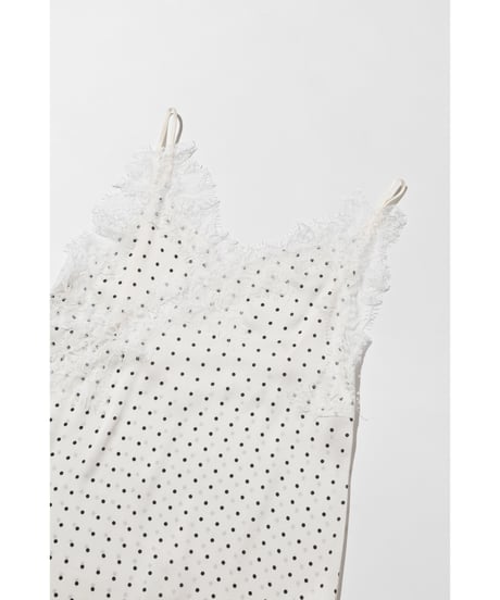 ドットアシメチュニック【WCJ-SP-016WHT】※8月下旬発送予定