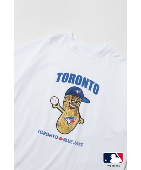 MLB TEE(トロント・ブルージェイズ)【WCJ-GC-038WHT-TOR】※8月上旬～中旬発送予定