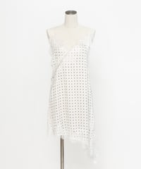 ドットアシメチュニック【WCJ-SP-016WHT】※8月下旬発送予定