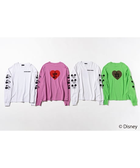 Disney / I LOVE LS TEE(ミニー)【WCJ-TD-049WHT02】※10月13日以降順次発送予定