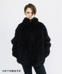 エコファーモンスターコート【WCJ-SP-013BLK】※10月下旬発送予定
