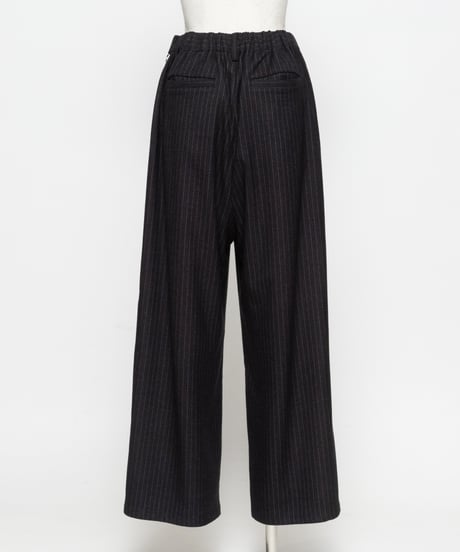 ストライプジャケット＆ストライプワイドパンツ【WCJ-SP-019BLK/WCJ-SP-024BLK】※11月上旬発送予定