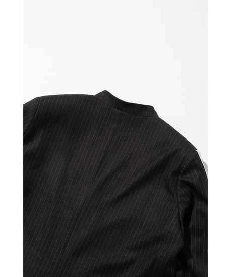 ストライプジャケット＆ストライプワイドパンツ【WCJ-SP-019BLK/WCJ-SP-024BLK】※11月上旬発送予定