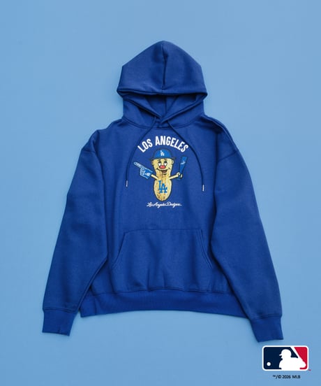 MLB HOODIE(ロサンゼルス・ドジャース)【WCJ-GC-058BLU-LAD】※8月上旬～中旬発送予定