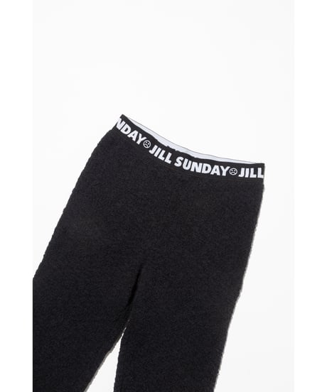 ニットフレアパンツ【WCJ-MF-001BLK】※10月中旬発送予定