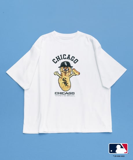 MLB TEE(シカゴ・ホワイトソックス)【WCJ-GC-038WHT-CWS】※8月上旬～中旬発送予定