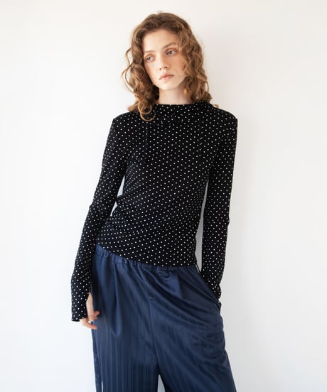 ドットフーディTOPS【WCJ-SP-028BLK】※11月上旬発送予定