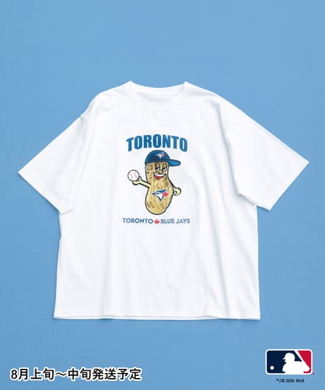 MLB TEE(トロント・ブルージェイズ)【WCJ-GC-038WHT-TOR】※8月上旬～中旬発送予定