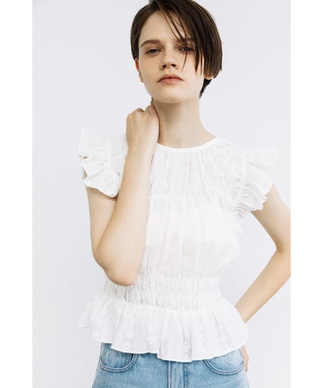 2WAYレースTOPS【WCJ-PP-152WHT】