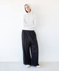 ストライプワイドパンツ【WCJ-SP-018BLK】