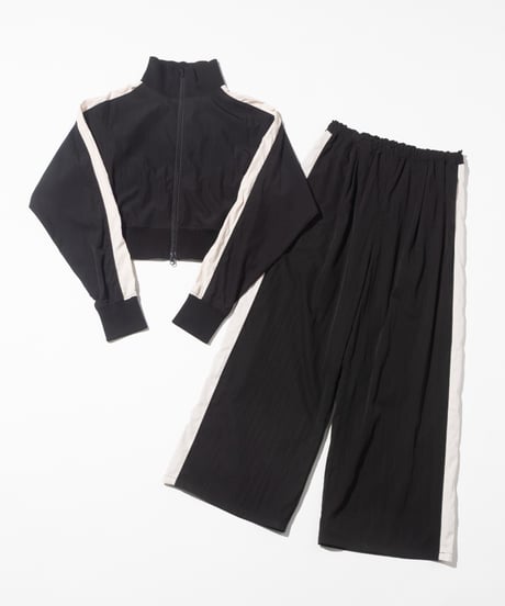 トラックトップ&ワイドトラックパンツ【WCJ-SP-005BLK/WCJ-SP-022BLK】※9月上旬発送予定