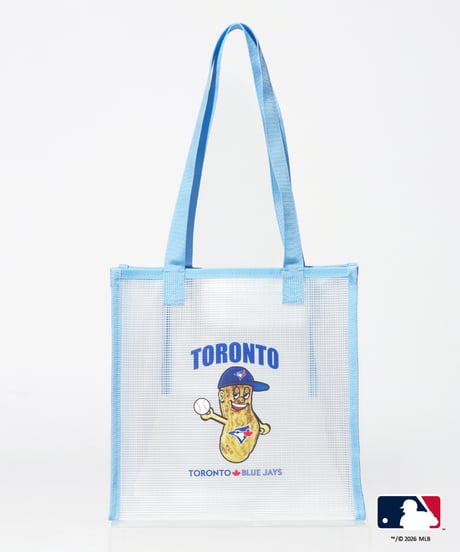 MLB PVC BAG(トロント・ブルージェイズ)【WCJ-GC-053TOR】※8月上旬～中旬発送予定