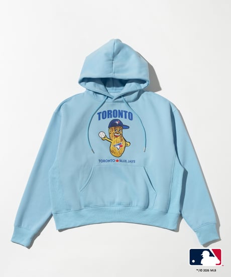 MLB HOODIE(トロント・ブルージェイズ)【WCJ-GC-058LBU-TOR】※8月上旬～中旬発送予定