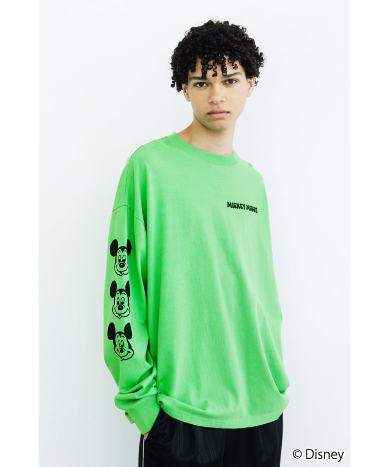Disney / I LOVE LS TEE(ミッキー)【WCJ-TD-049GRN01】※1
