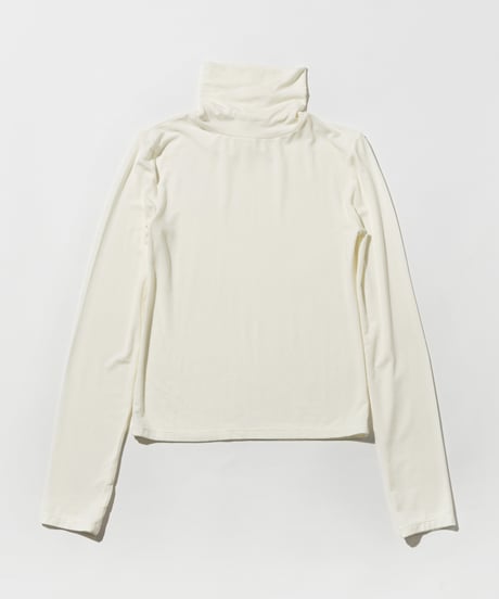 タートルネックTOPS【WCJ-DO-013WHT】※10月2日以降順次発送予定