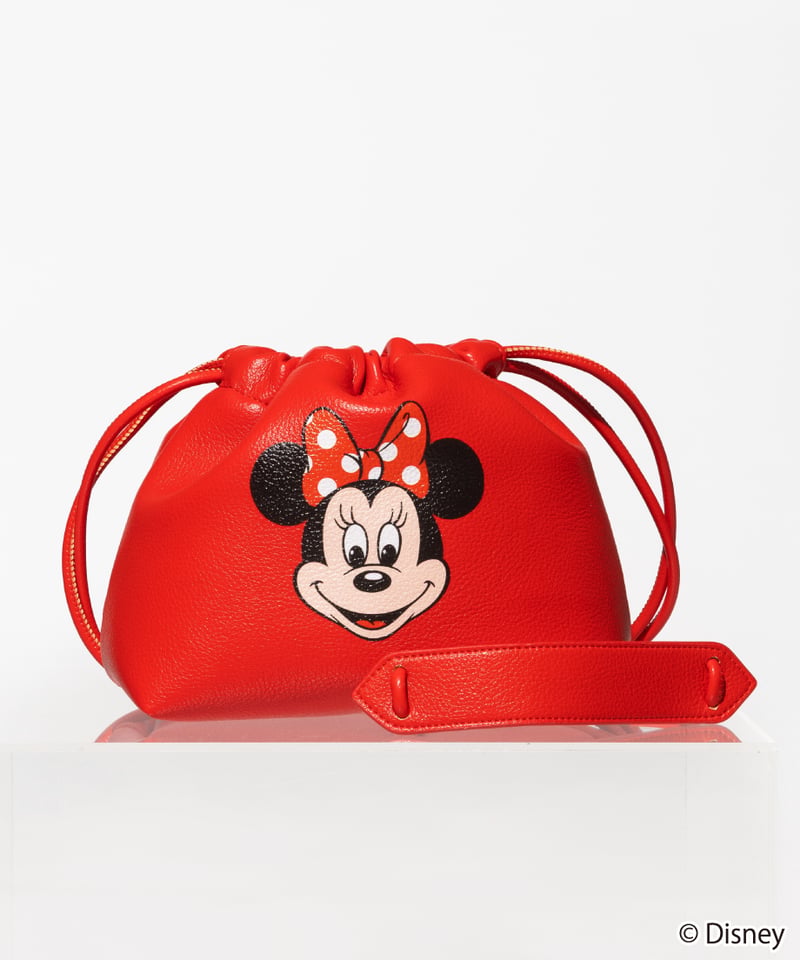 Disney / DRAWSTRING BAG(ミニー)【WCJ-TD-052RED02】 |