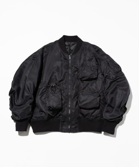 ロングポケットMA-1【WCJ-SP-014BLK】※2027年1月上旬発送予定