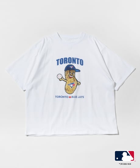 MLB TEE(トロント・ブルージェイズ)【WCJ-GC-038WHT-TOR】※8月上旬～中旬発送予定