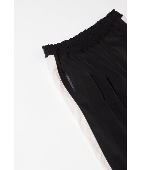 トラックワイドパンツ【WCJ-SP-022BLK】※9月上旬発送予定