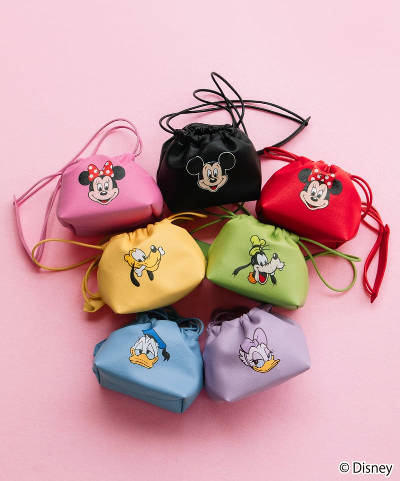 Disney / DRAWSTRING BAG(グーフィー)【WCJ-TD-052GRN06】