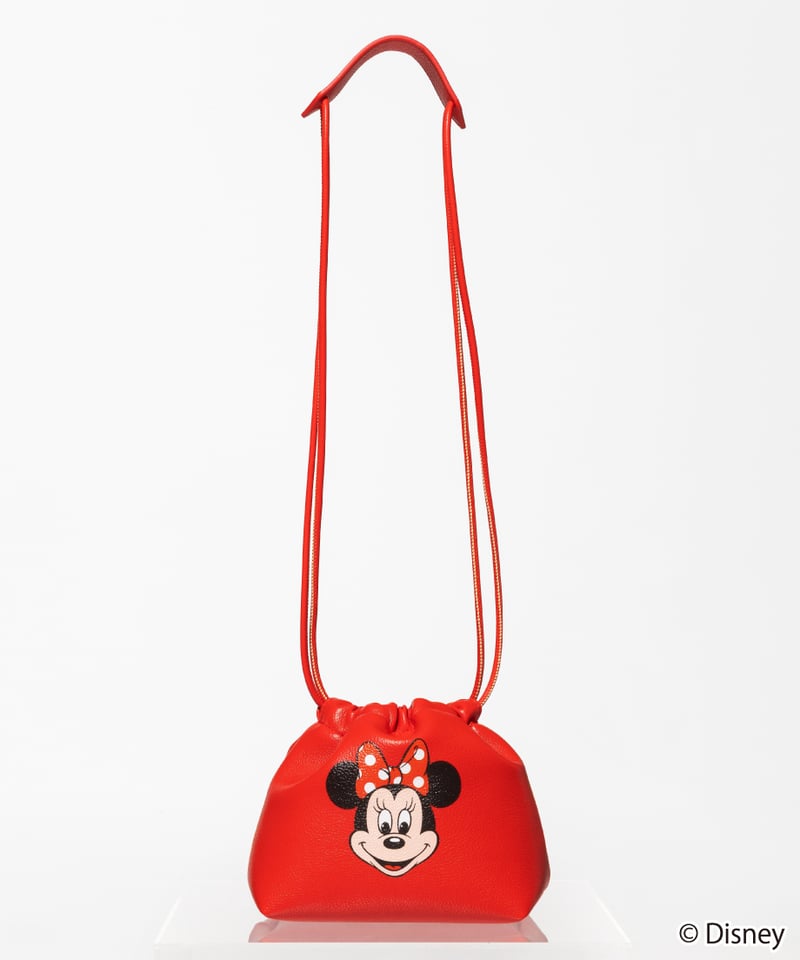Disney / DRAWSTRING BAG(ミニー)【WCJ-TD-052RED02】 |