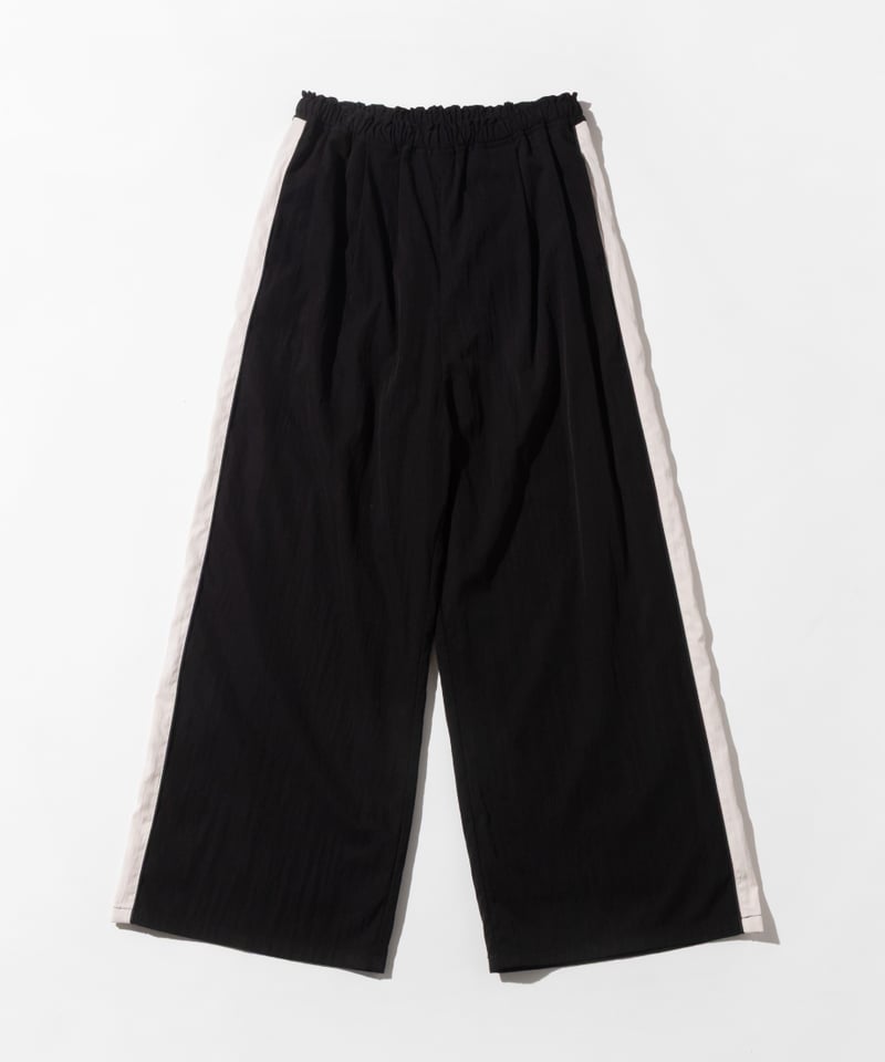 トラックワイドパンツ【WCJ-SP-022BLK】 | WCJ OFFICIAL WEB STORE