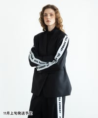 ストライプジャケット【WCJ-SP-019BLK】※11月上旬発送予定
