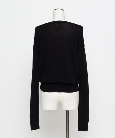 カーディガン【WCJ-DO-014BLK】※10月下旬発送予定