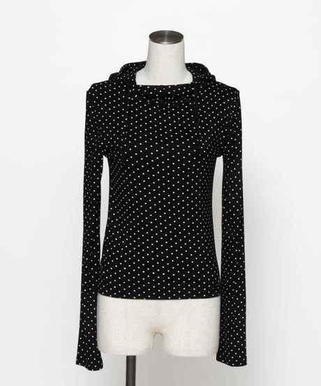 ドットフーディTOPS【WCJ-SP-028BLK】※11月上旬発送予定