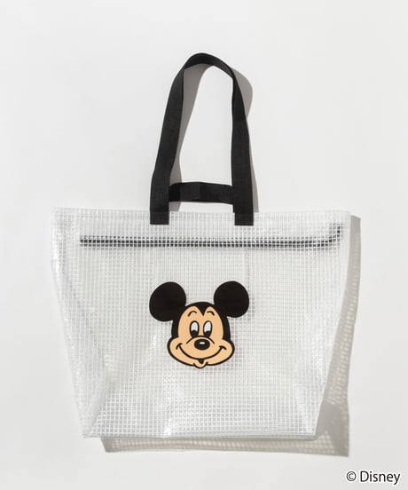 Disney / PVC TOTE BAG【WCJ-TD-061WHT】※8月上旬～中旬発送予定